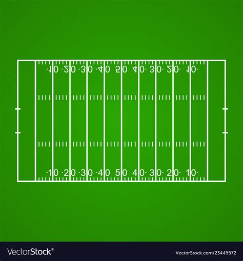 american football field vector